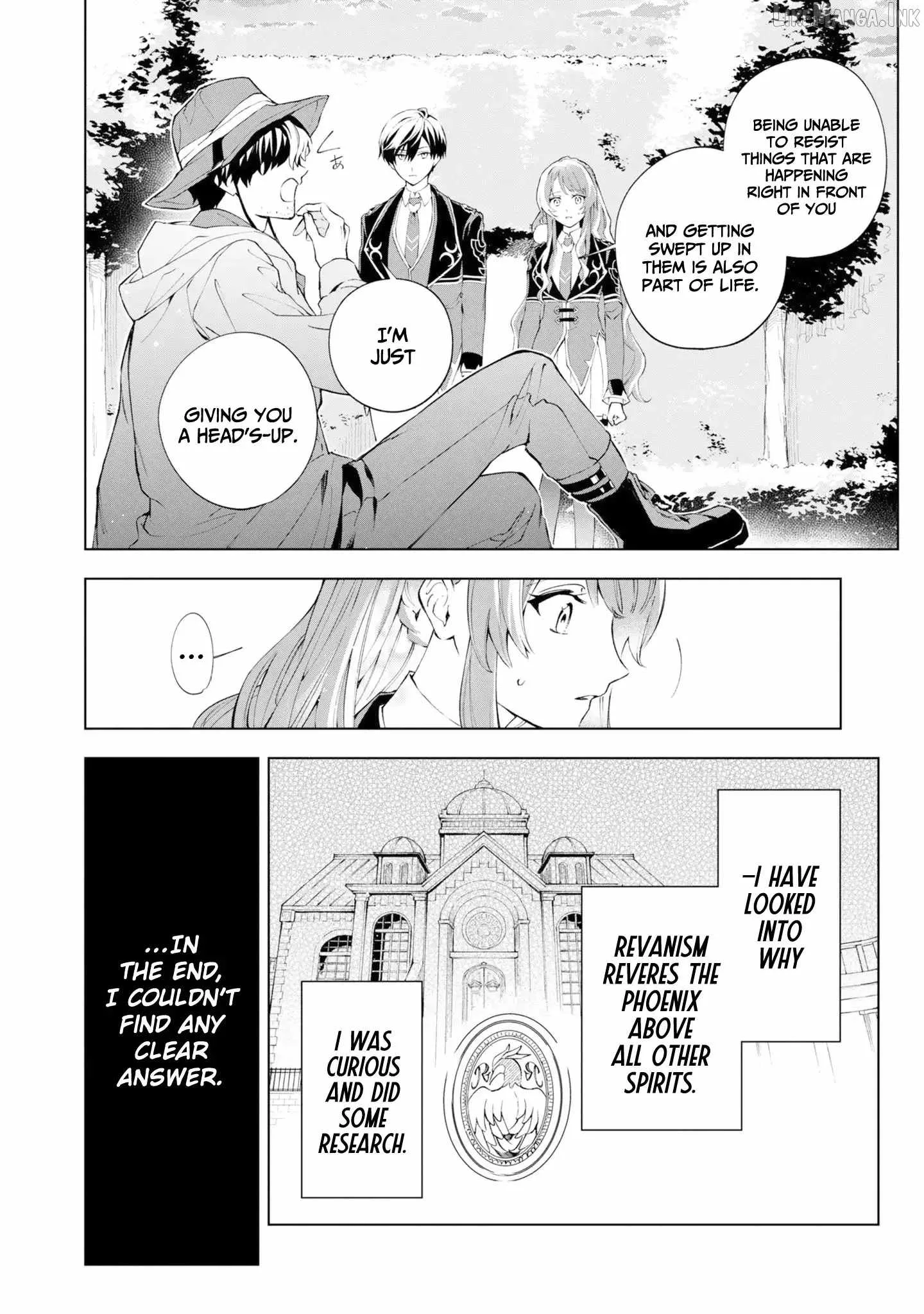 If the villainess and the villain were to meet and fall in love ~It seems the shunned heroine who formed a contract with an unnamed spirit is fighting with the nobleman yet again Chapter 36 page 5
