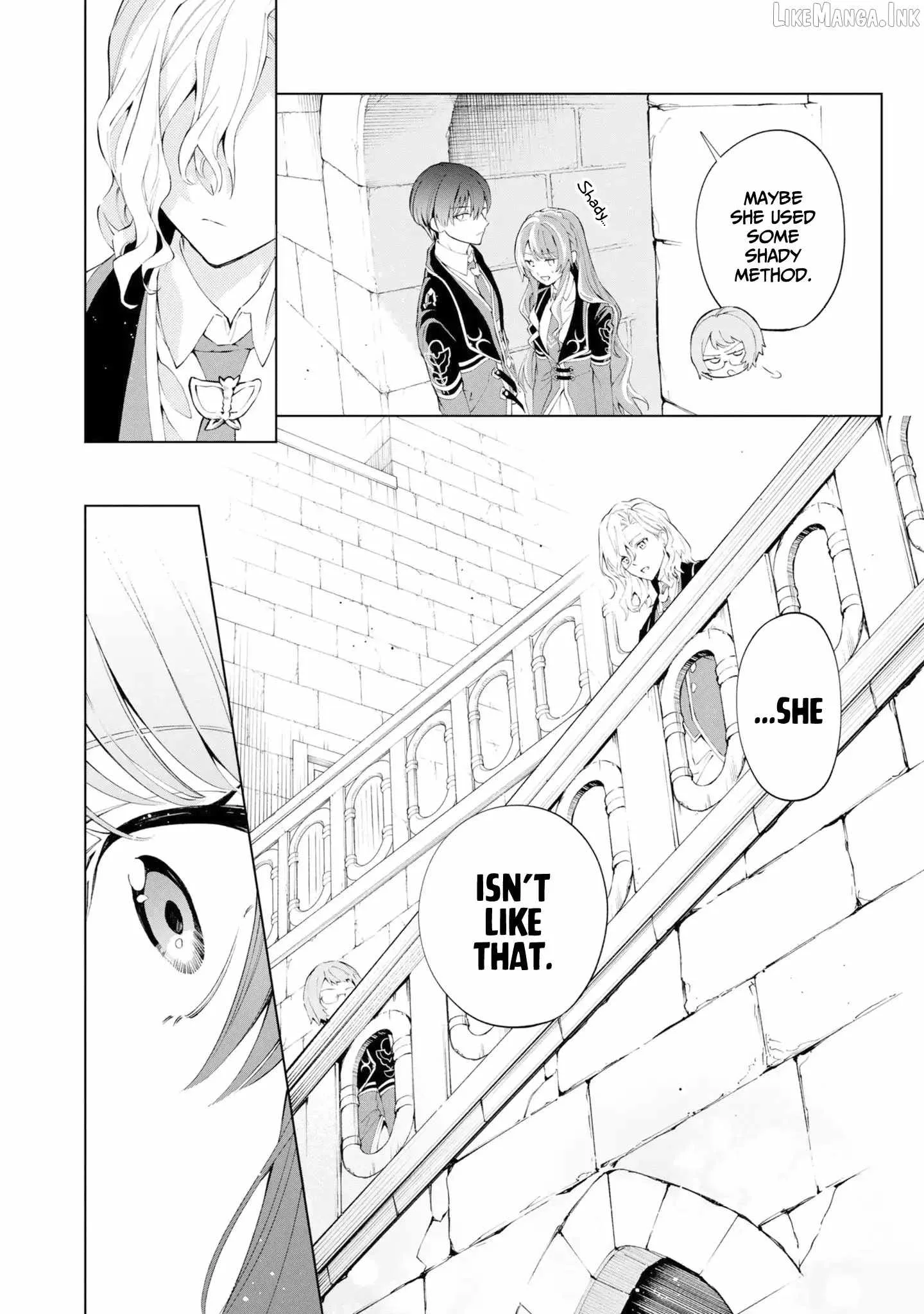 If the villainess and the villain were to meet and fall in love ~It seems the shunned heroine who formed a contract with an unnamed spirit is fighting with the nobleman yet again Chapter 36 page 15