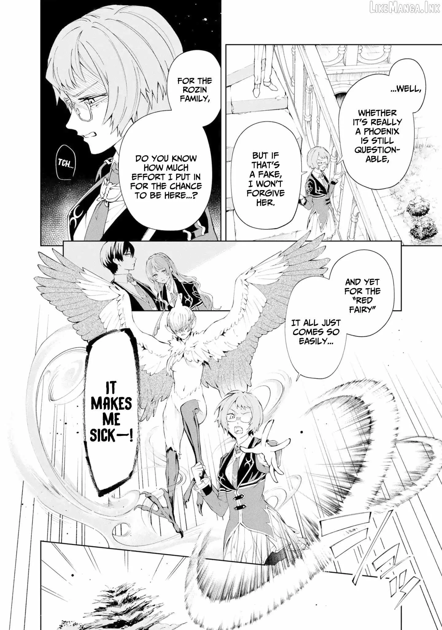 If the villainess and the villain were to meet and fall in love ~It seems the shunned heroine who formed a contract with an unnamed spirit is fighting with the nobleman yet again Chapter 36 page 17