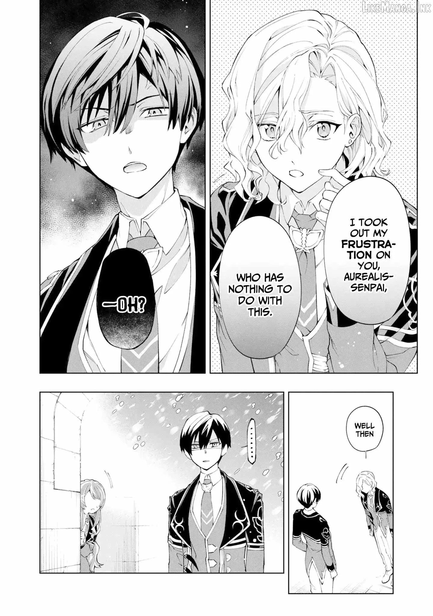 If the villainess and the villain were to meet and fall in love ~It seems the shunned heroine who formed a contract with an unnamed spirit is fighting with the nobleman yet again Chapter 36 page 23