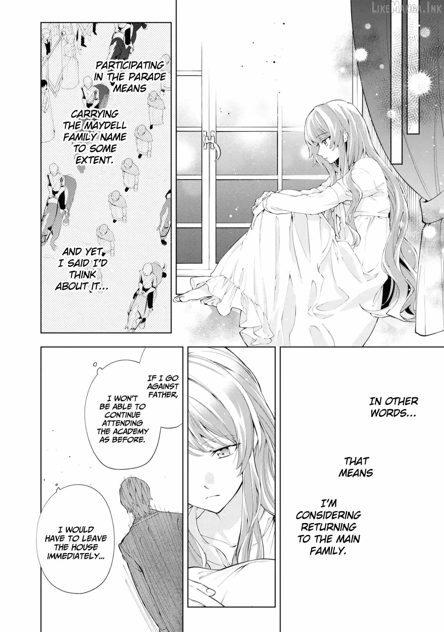 If the villainess and the villain were to meet and fall in love ~It seems the shunned heroine who formed a contract with an unnamed spirit is fighting with the nobleman yet again Chapter 36 page 29