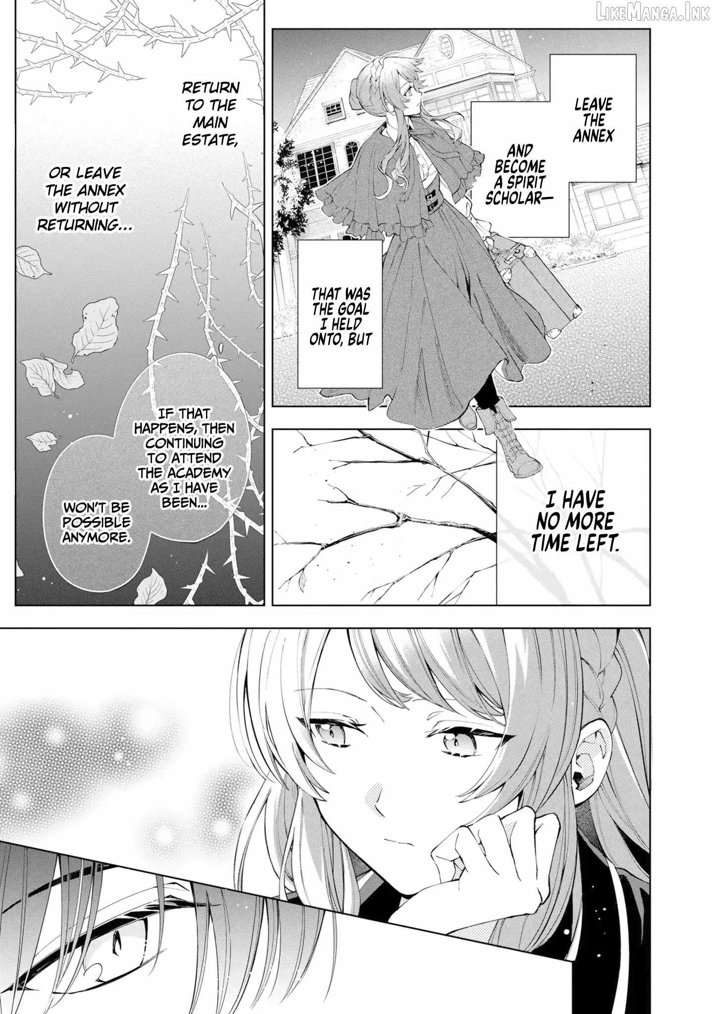 If the villainess and the villain were to meet and fall in love ~It seems the shunned heroine who formed a contract with an unnamed spirit is fighting with the nobleman yet again Chapter 37 page 6