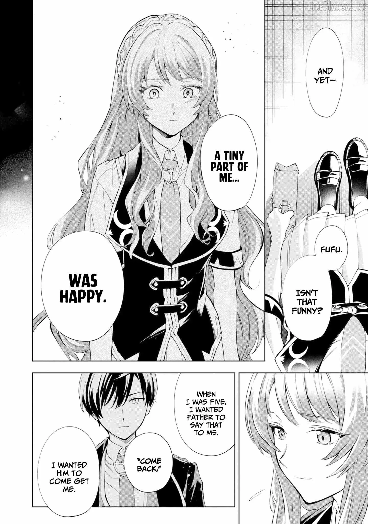 If the villainess and the villain were to meet and fall in love ~It seems the shunned heroine who formed a contract with an unnamed spirit is fighting with the nobleman yet again Chapter 37 page 9