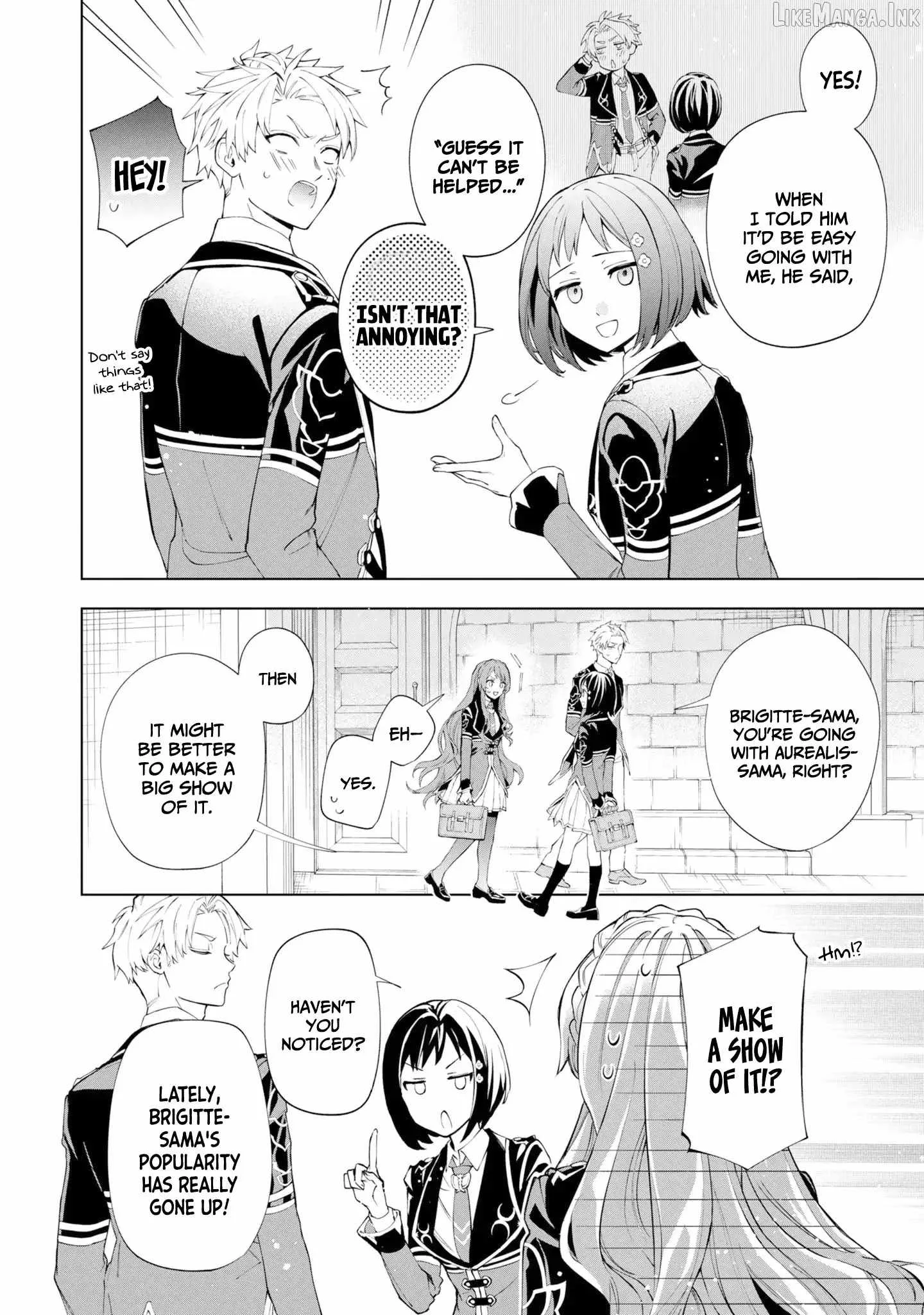 If the villainess and the villain were to meet and fall in love ~It seems the shunned heroine who formed a contract with an unnamed spirit is fighting with the nobleman yet again Chapter 37 page 17