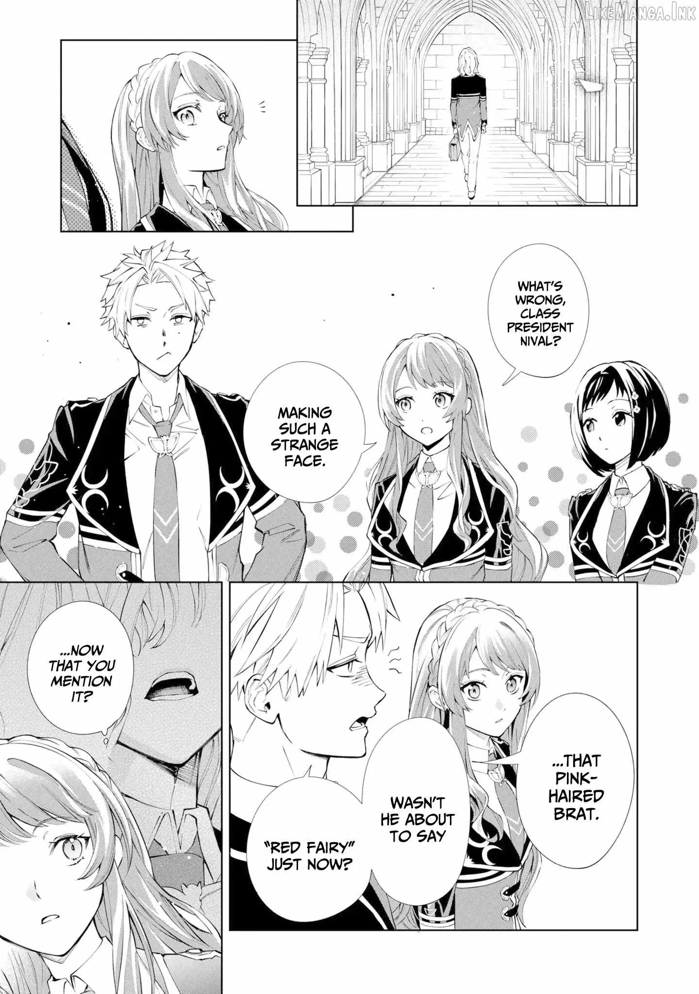 If the villainess and the villain were to meet and fall in love ~It seems the shunned heroine who formed a contract with an unnamed spirit is fighting with the nobleman yet again Chapter 37 page 24