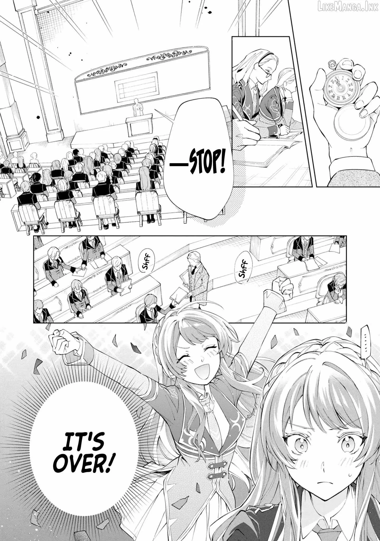 If the villainess and the villain were to meet and fall in love ~It seems the shunned heroine who formed a contract with an unnamed spirit is fighting with the nobleman yet again Chapter 37 page 27