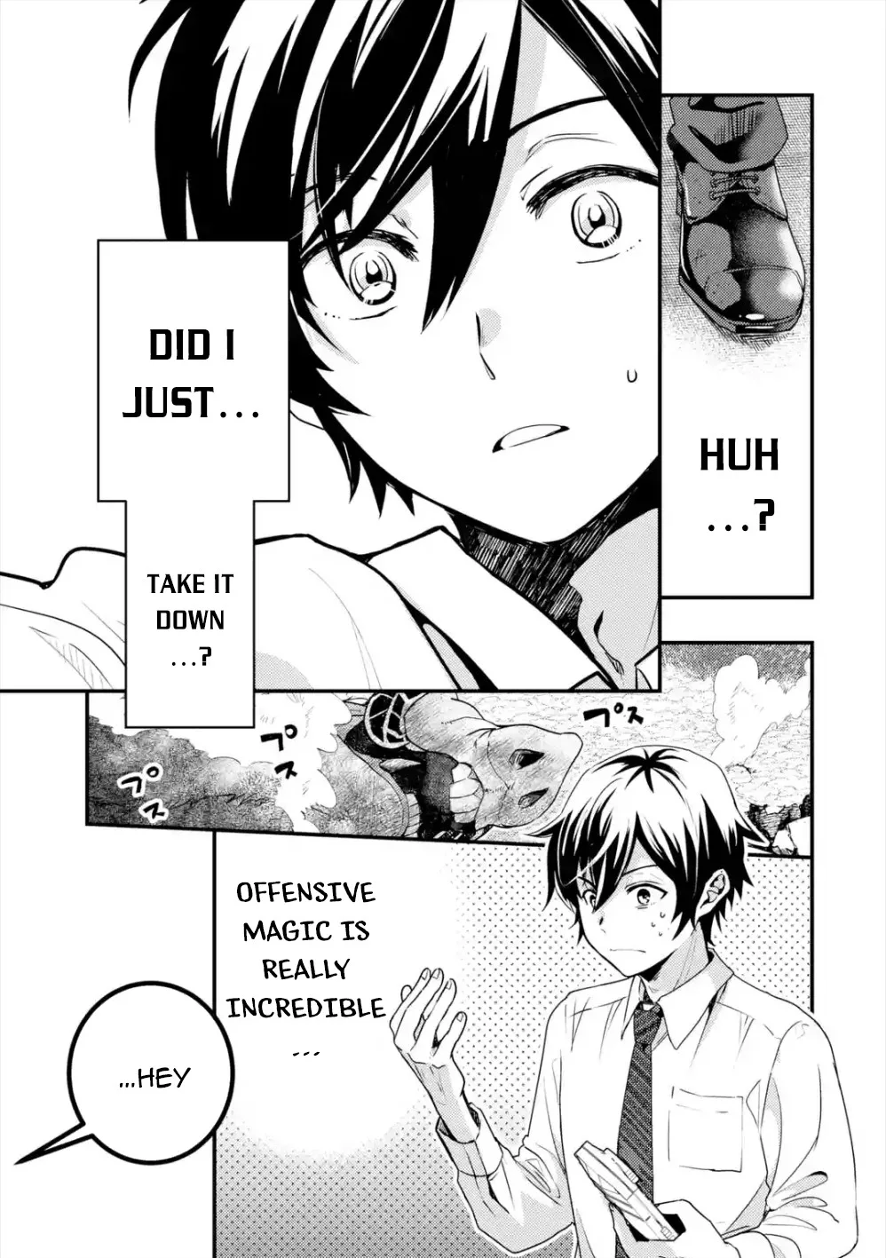 Isekai Tensei de Kenja ni Natte Boukensha Seikatsu Chapter 1.2 page 14