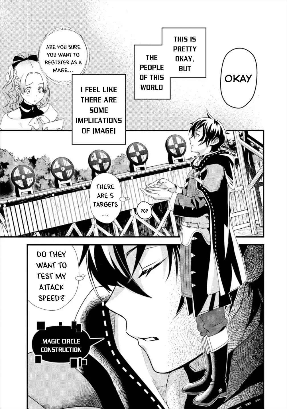 Isekai Tensei de Kenja ni Natte Boukensha Seikatsu Chapter 3 page 7