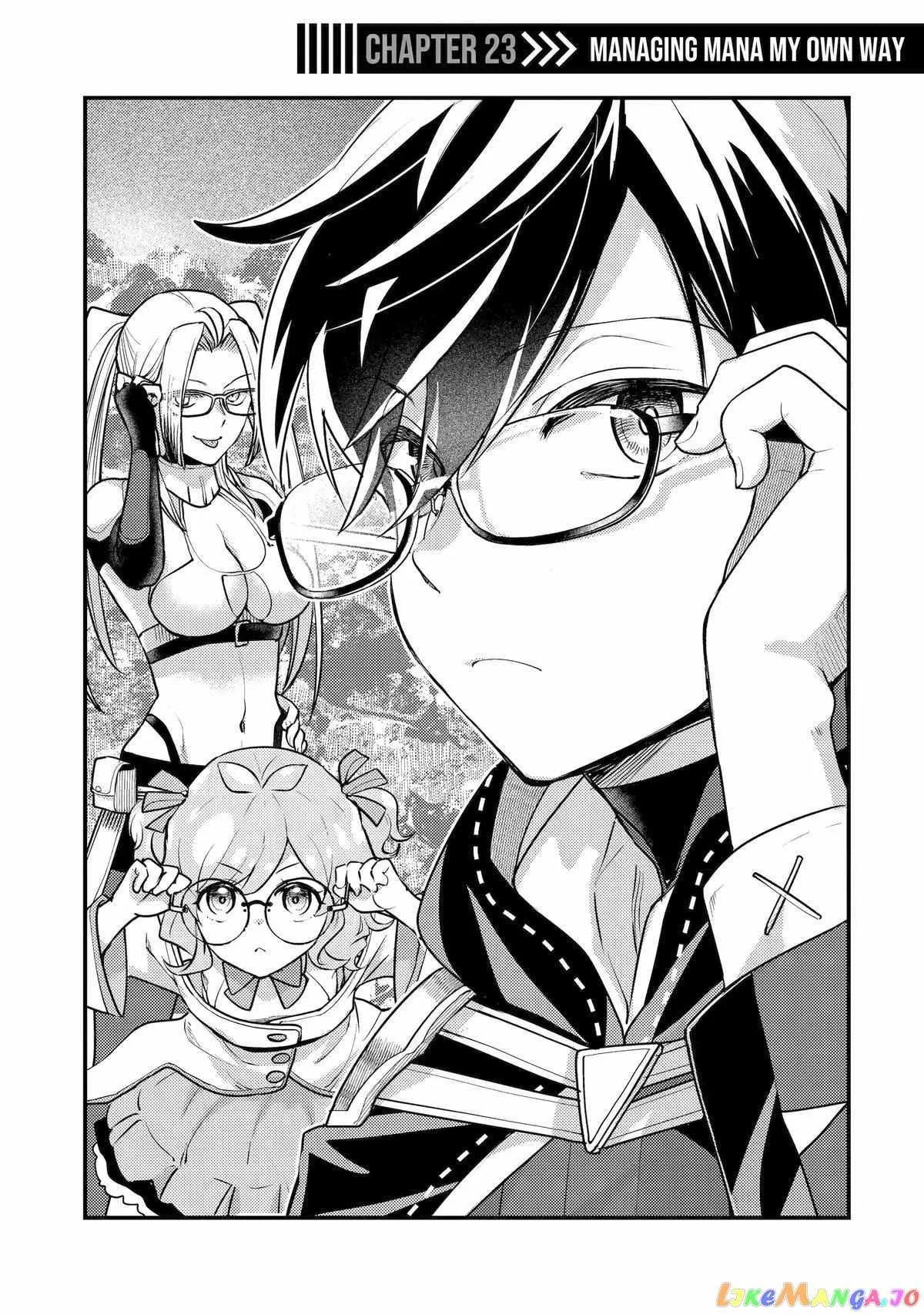 Isekai Tensei de Kenja ni Natte Boukensha Seikatsu Chapter 23 page 1