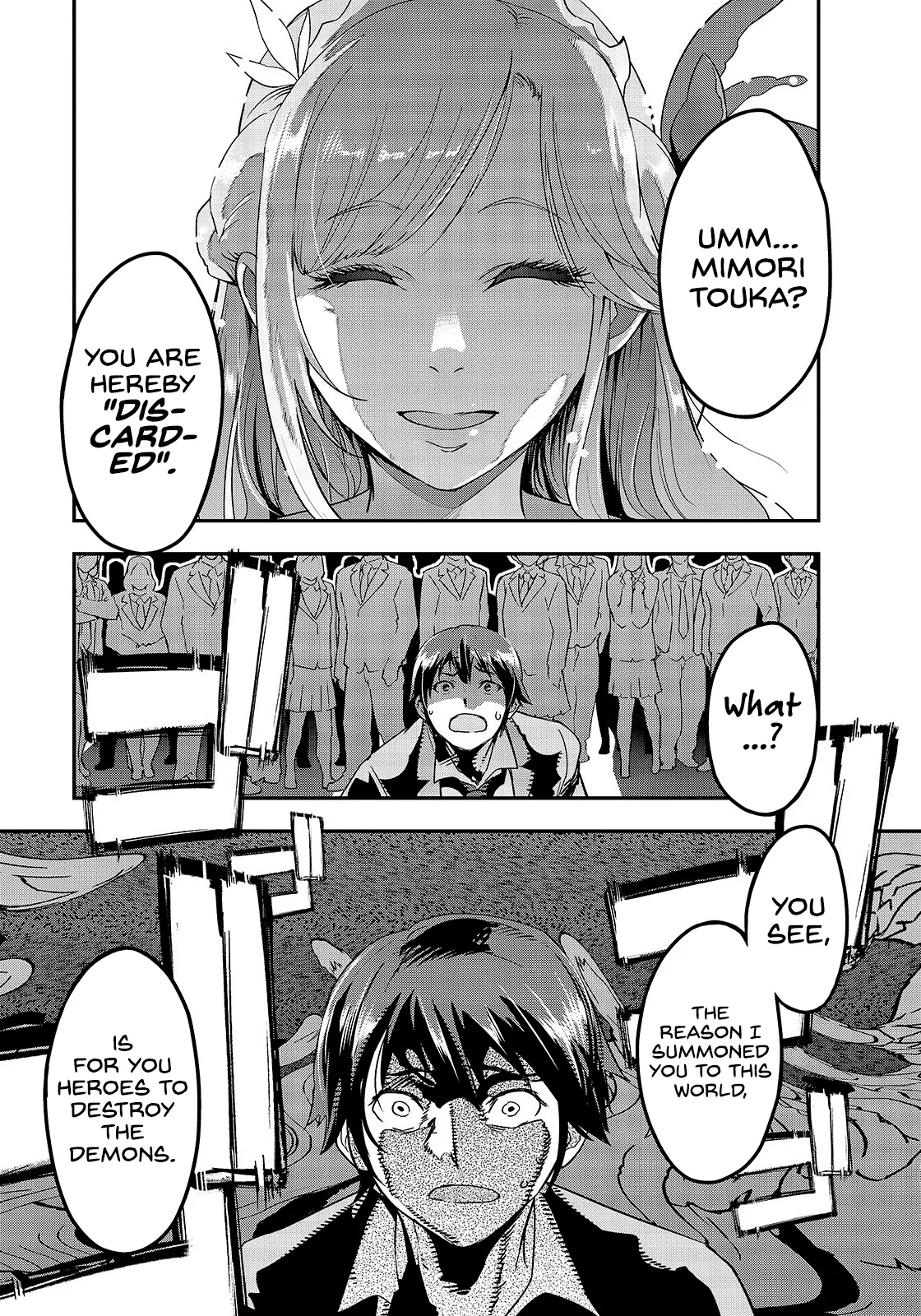 Hazure Waku no Joutai Ijou Skill de Saikyou ni Natta Ore ga Subete wo Juurin Suru made Chapter 1 page 7