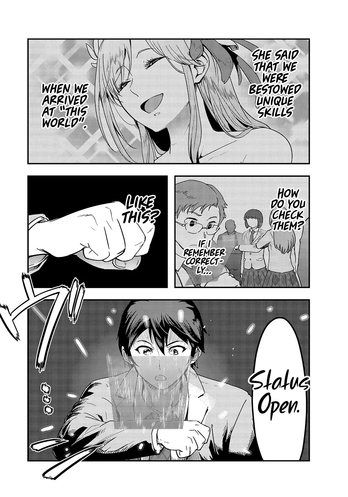 Hazure Waku no Joutai Ijou Skill de Saikyou ni Natta Ore ga Subete wo Juurin Suru made Chapter 1 page 32