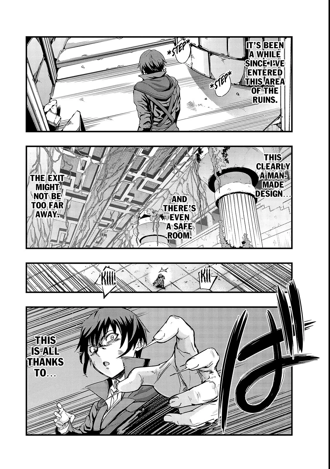 Hazure Waku no Joutai Ijou Skill de Saikyou ni Natta Ore ga Subete wo Juurin Suru made Chapter 3 page 6