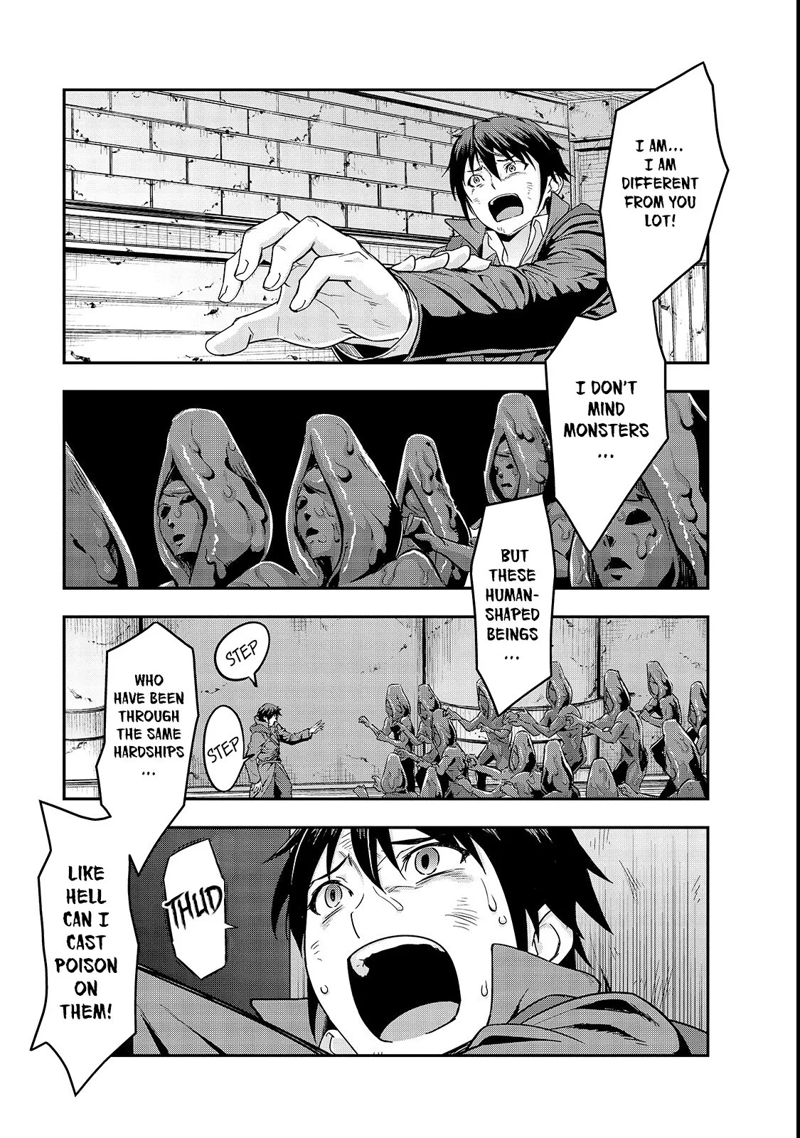 Hazure Waku no Joutai Ijou Skill de Saikyou ni Natta Ore ga Subete wo Juurin Suru made Chapter 4 page 14