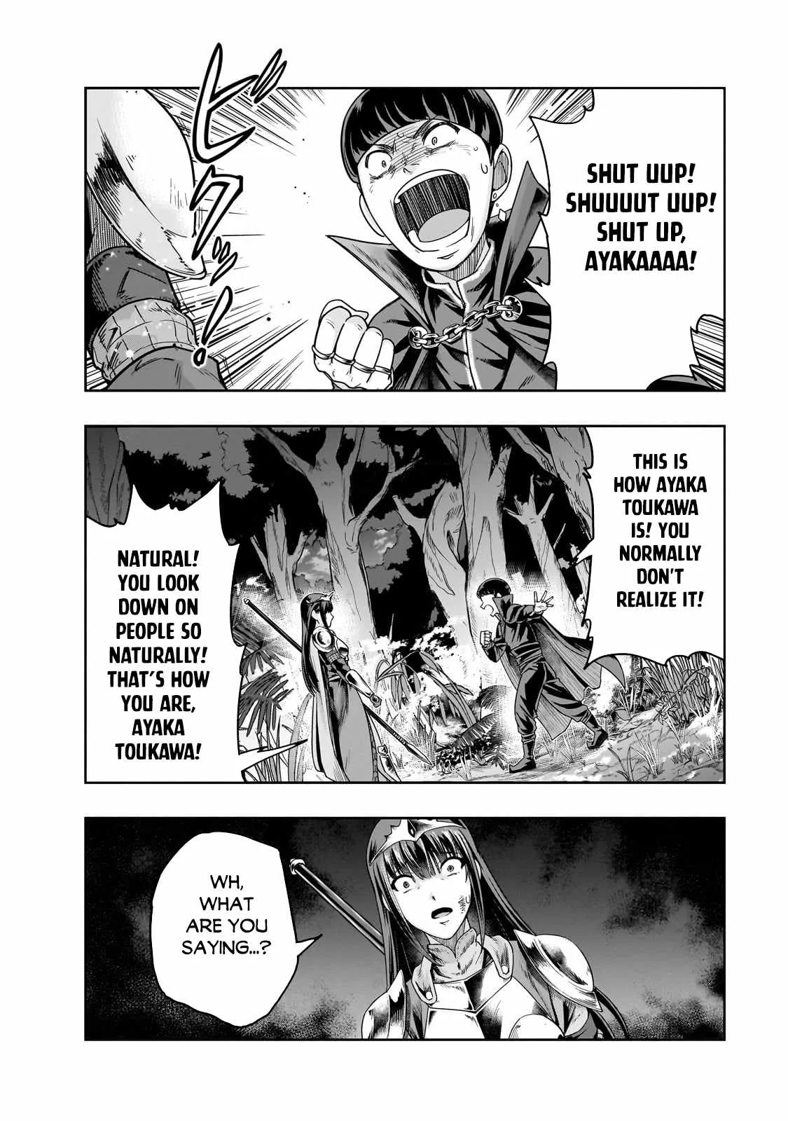 Hazure Waku no Joutai Ijou Skill de Saikyou ni Natta Ore ga Subete wo Juurin Suru made Chapter 40.1 page 9