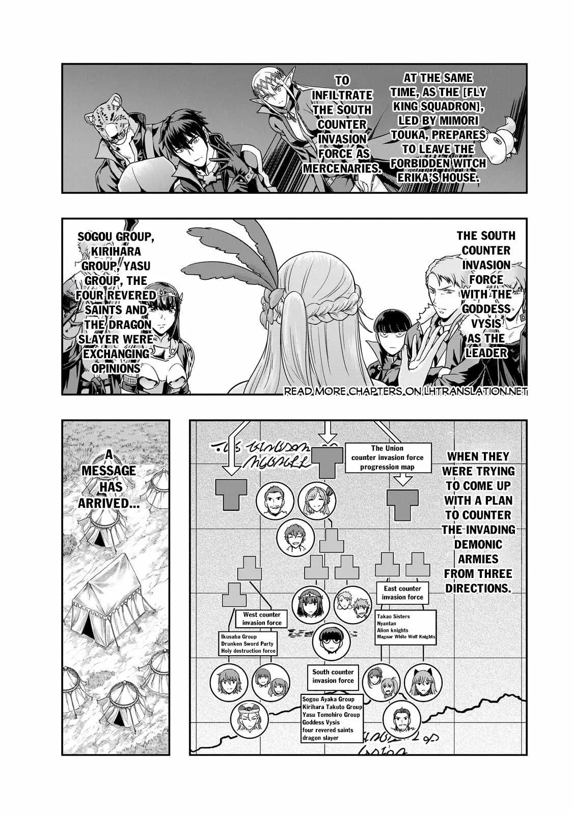 Hazure Waku no Joutai Ijou Skill de Saikyou ni Natta Ore ga Subete wo Juurin Suru made Chapter 49.1 page 2