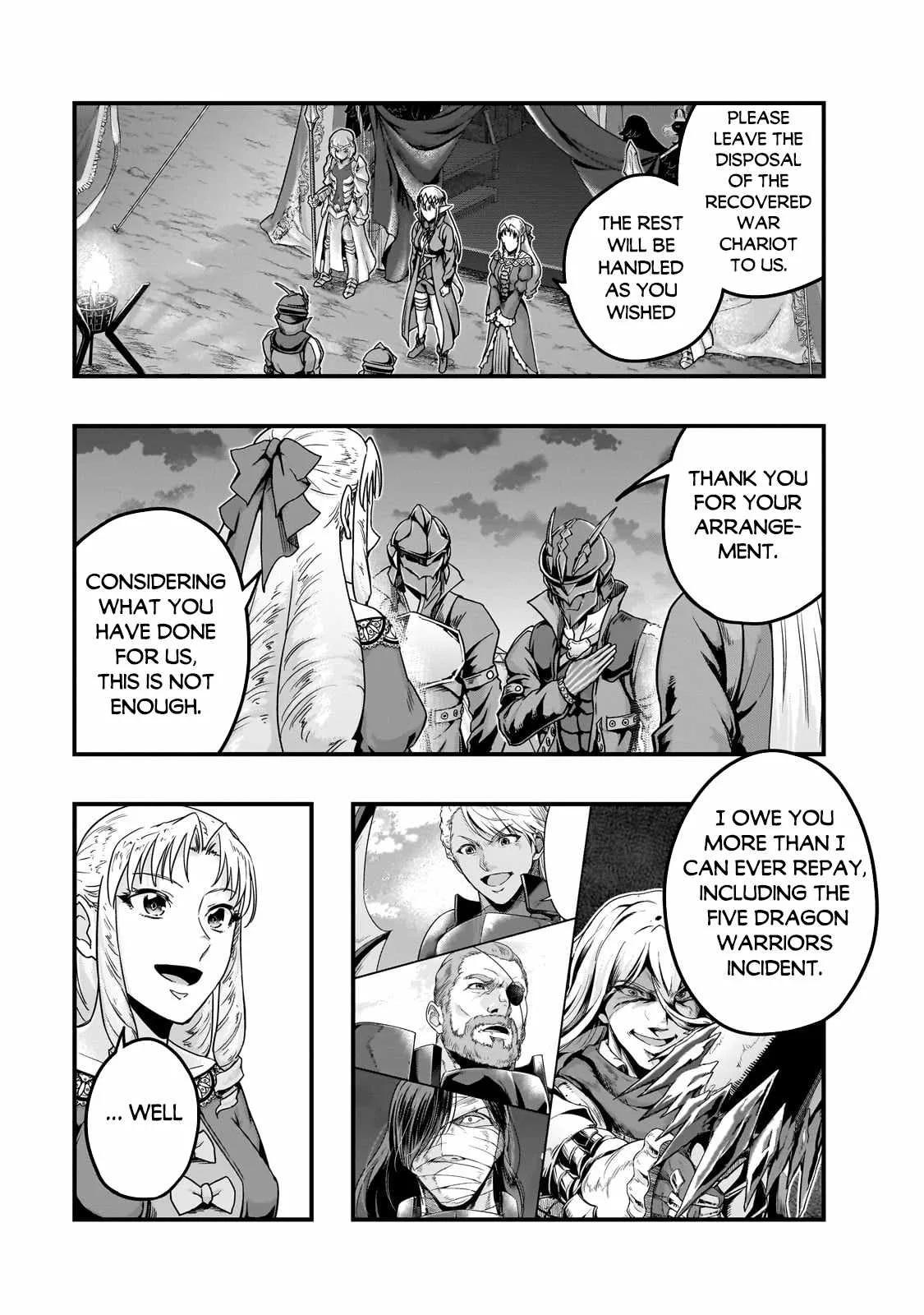Hazure Waku no Joutai Ijou Skill de Saikyou ni Natta Ore ga Subete wo Juurin Suru made Chapter 58.1 page 4