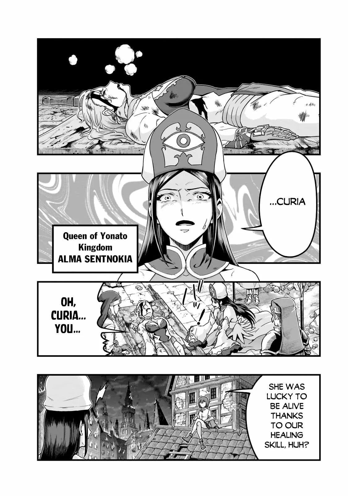 Hazure Waku no Joutai Ijou Skill de Saikyou ni Natta Ore ga Subete wo Juurin Suru made Chapter 57.2 page 5