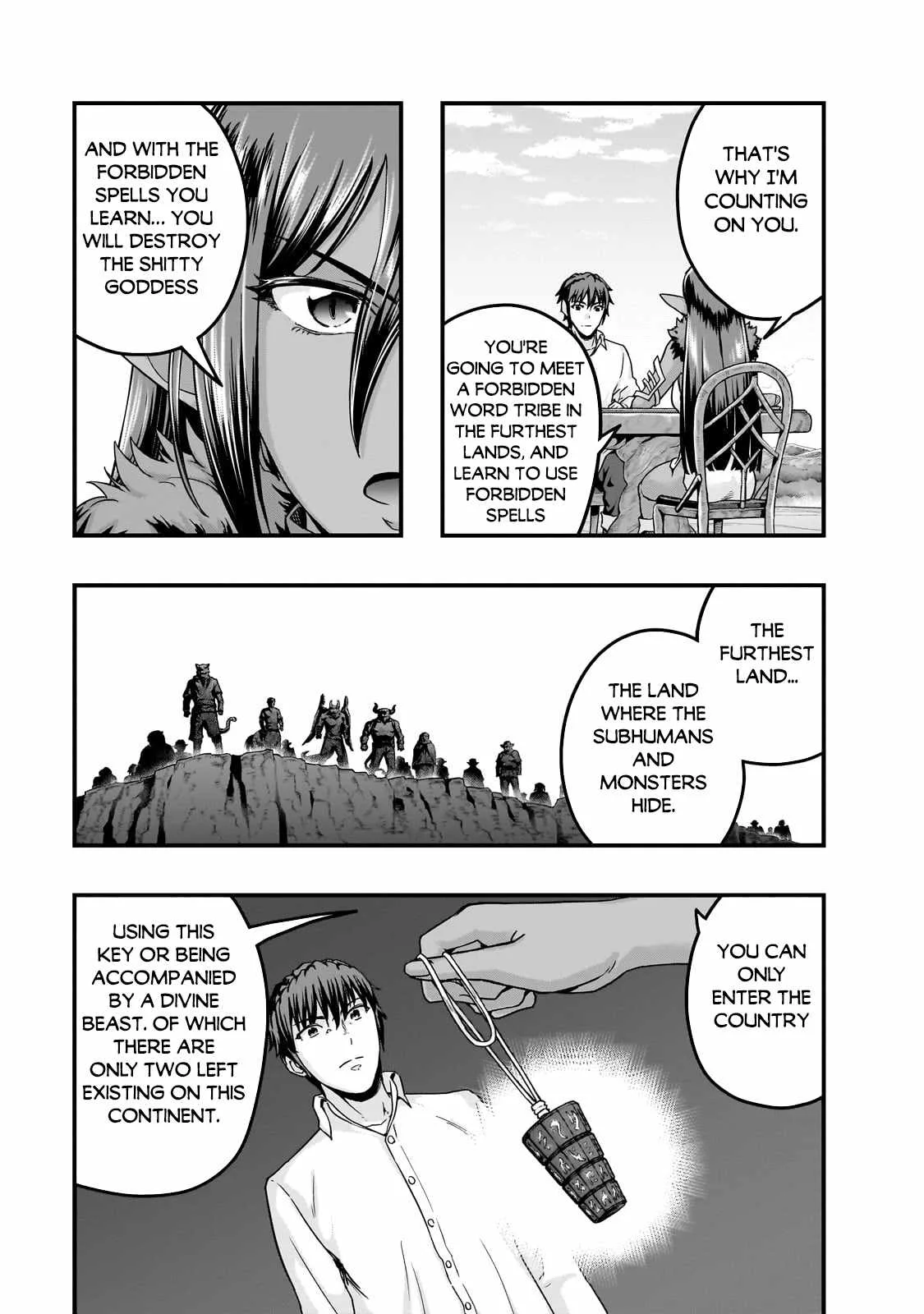 Hazure Waku no Joutai Ijou Skill de Saikyou ni Natta Ore ga Subete wo Juurin Suru made Chapter 59.2 page 4