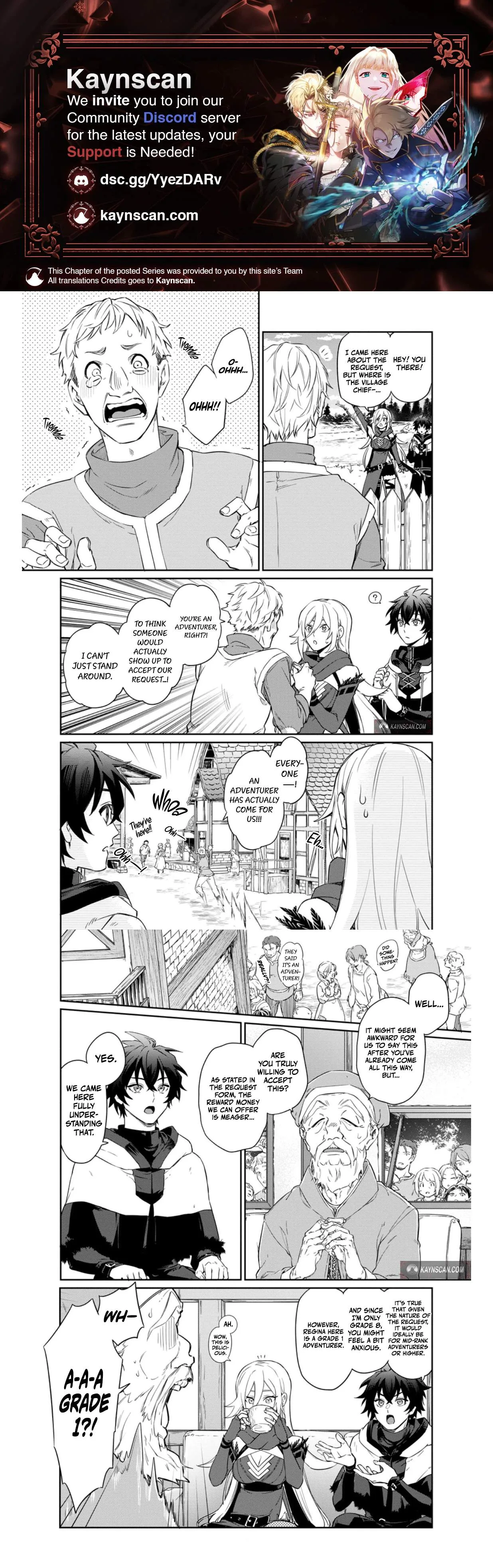 The Former Strongest Hero Lives as a Side Character Chapter 16.3 page 1