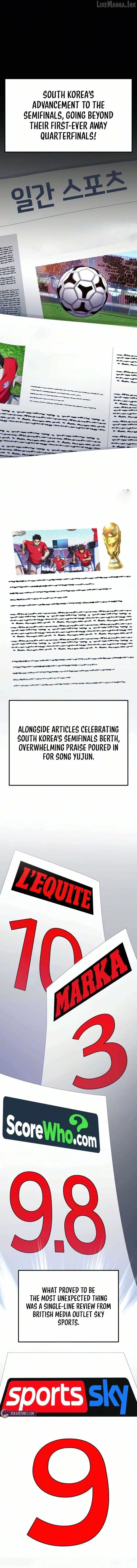 The Genius Midfielder’s Passes are Special Chapter 74 page 19