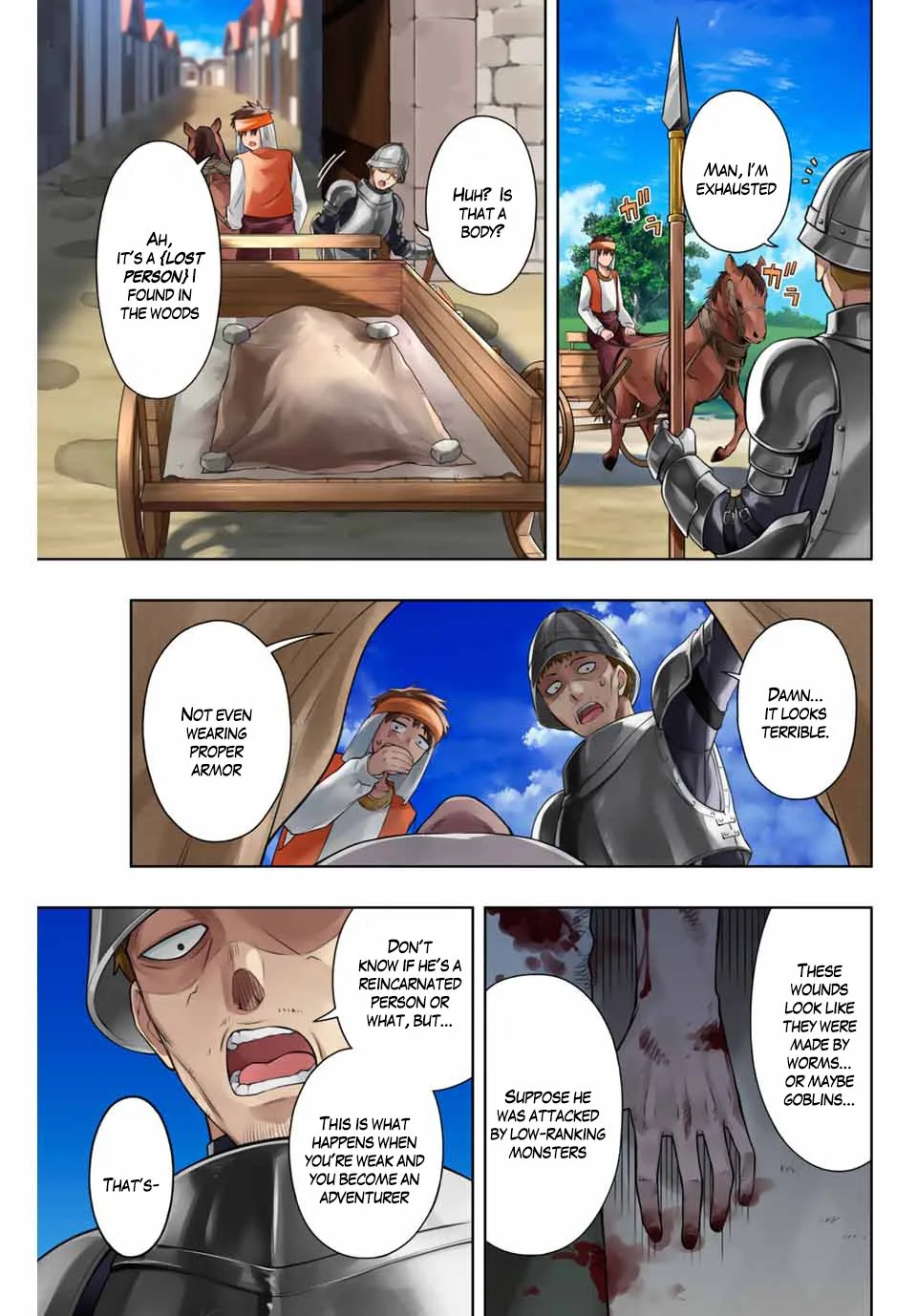 The Reincarnated Inferior Magic Swordsman Chapter 1 page 3