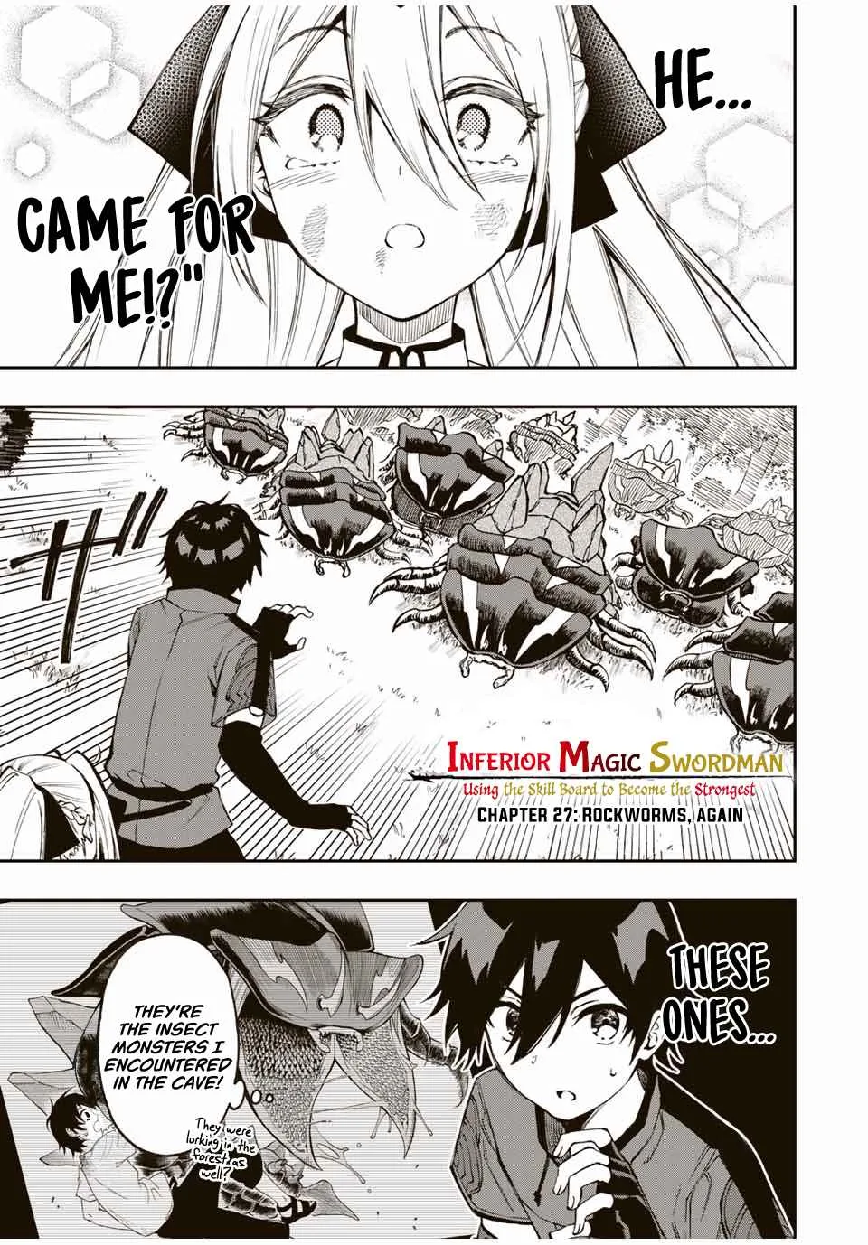The Reincarnated Inferior Magic Swordsman Chapter 27 page 1