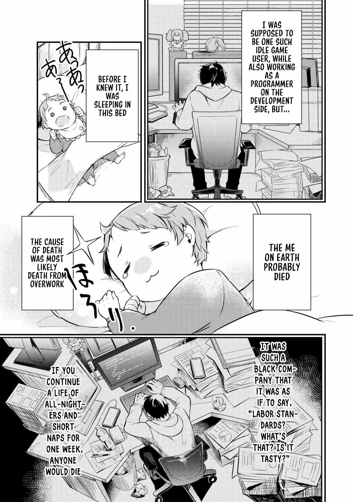 I Reincarnated Into Another World With the Theory of an Idle Game, Can I Become the Strongest Chapter 1 page 8