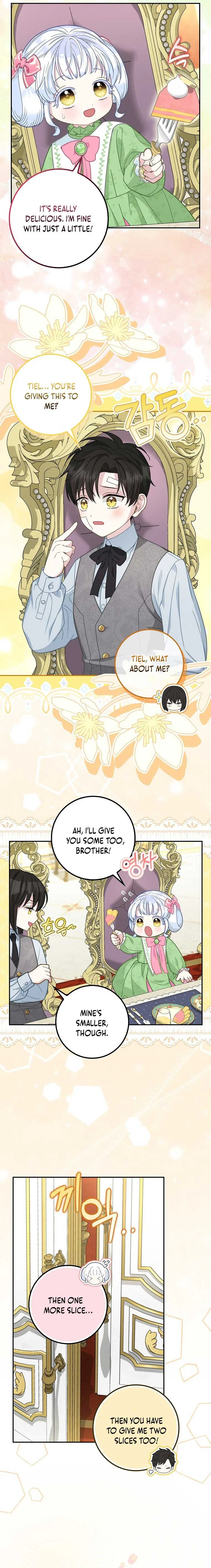 Baby Snow Leopard of the Black Leopard Family Chapter 16 page 11