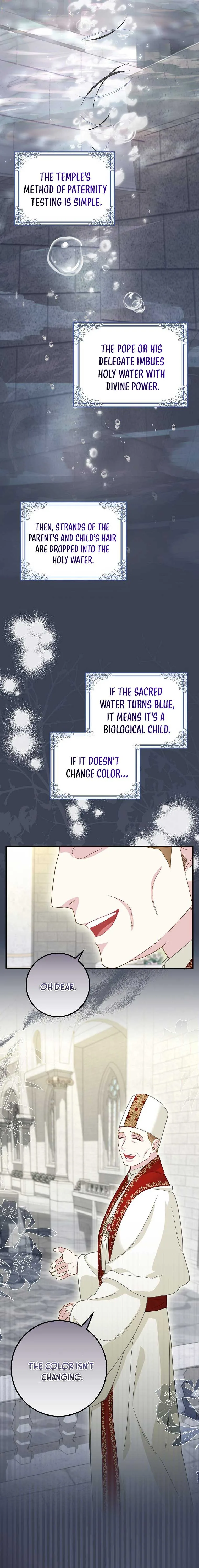 Baby Snow Leopard of the Black Leopard Family Chapter 17 page 8