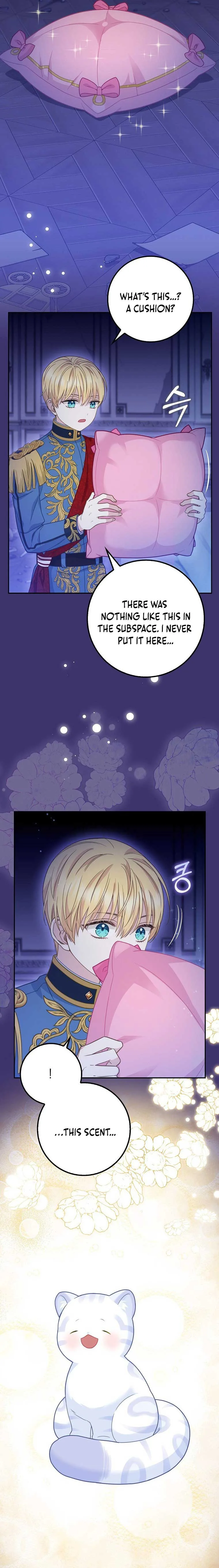 Baby Snow Leopard of the Black Leopard Family Chapter 18 page 21
