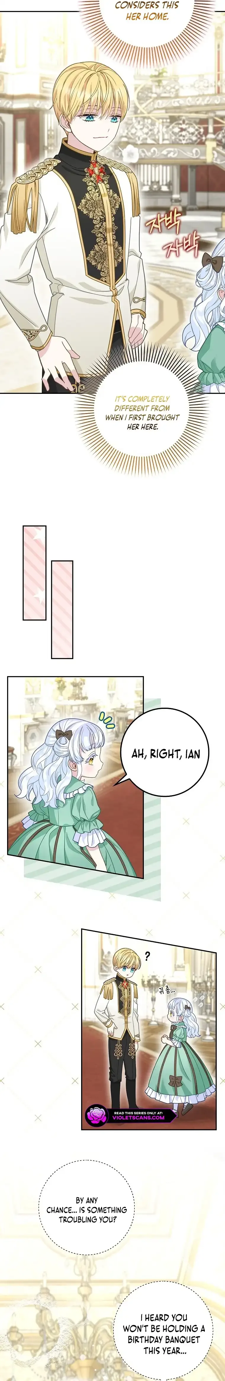 Baby Snow Leopard of the Black Leopard Family Chapter 19 page 15
