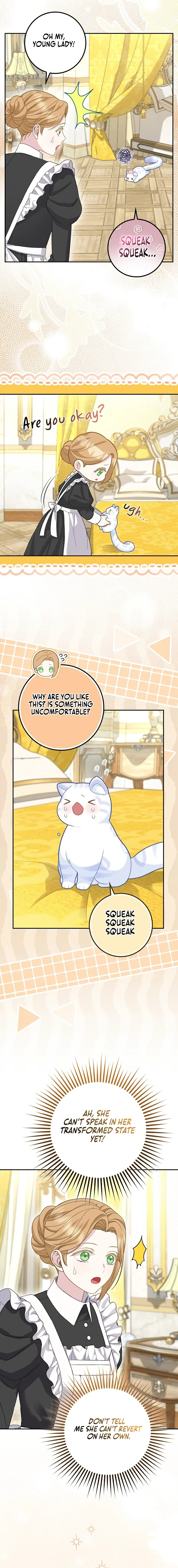 Baby Snow Leopard of the Black Leopard Family Chapter 21 page 9