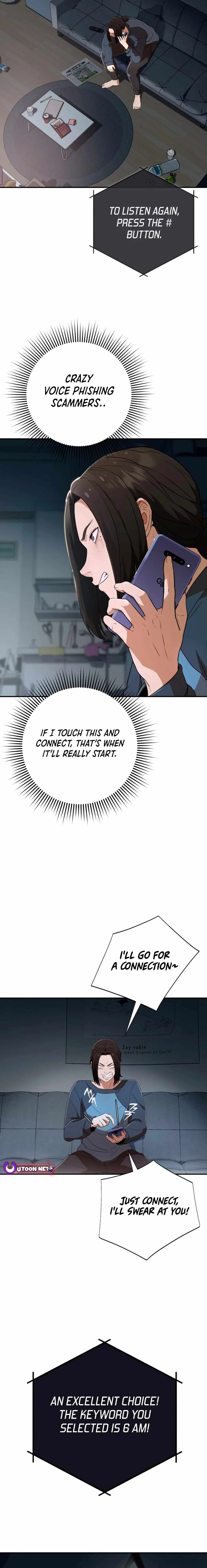 It’s voice phishing, but it’s a life reversal Chapter 1 page 26