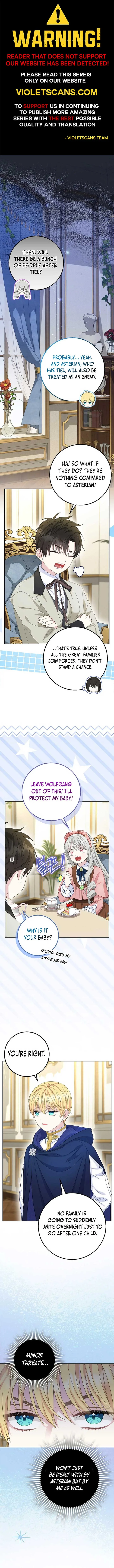 Baby Snow Leopard of the Black Leopard Family Chapter 25 page 2