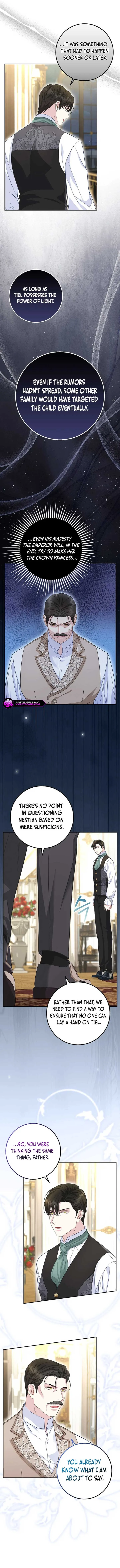 Baby Snow Leopard of the Black Leopard Family Chapter 25 page 5
