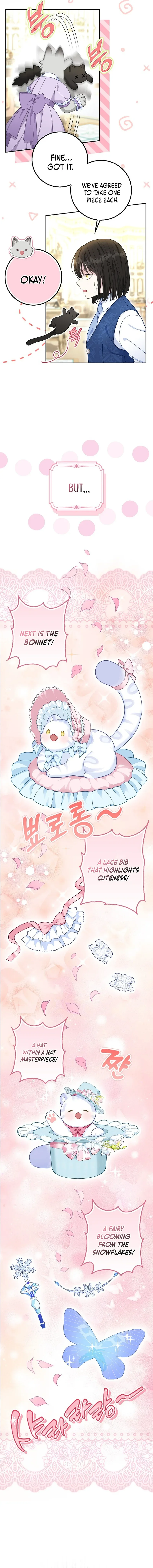 Baby Snow Leopard of the Black Leopard Family Chapter 29 page 12