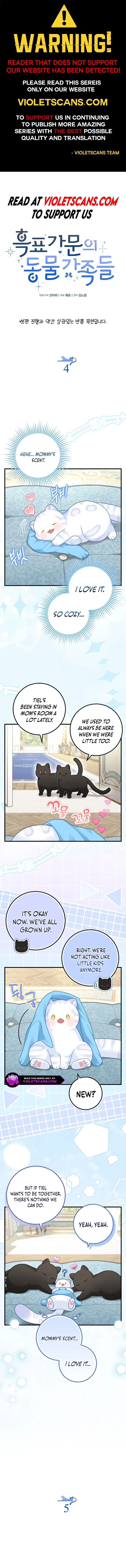 Baby Snow Leopard of the Black Leopard Family Chapter 30.5 page 2