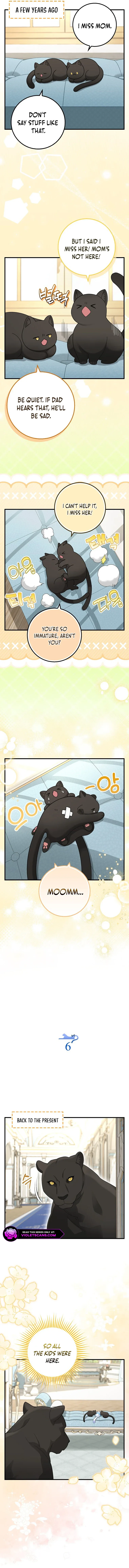 Baby Snow Leopard of the Black Leopard Family Chapter 30.5 page 3