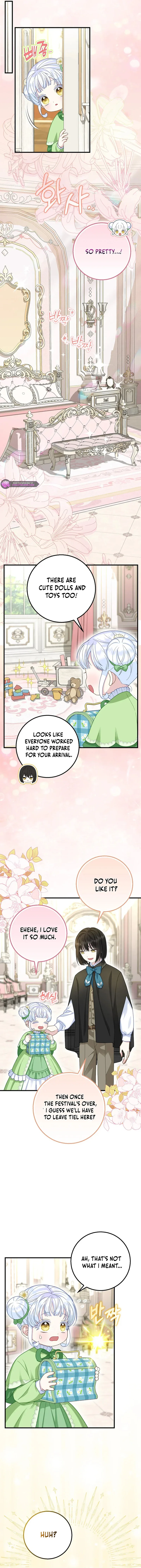 Baby Snow Leopard of the Black Leopard Family Chapter 32 page 3