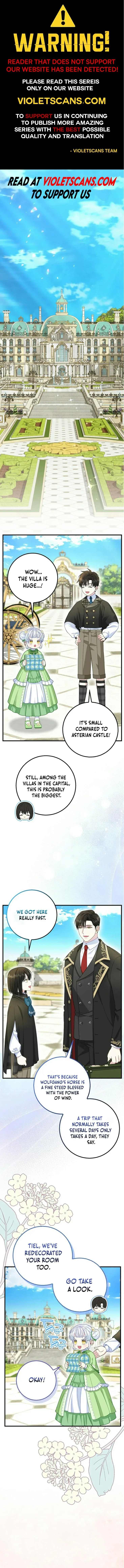 Baby Snow Leopard of the Black Leopard Family Chapter 32 page 2