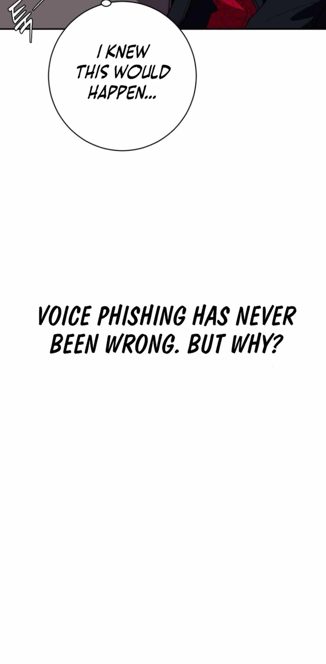 It’s voice phishing, but it’s a life reversal Chapter 31 page 21