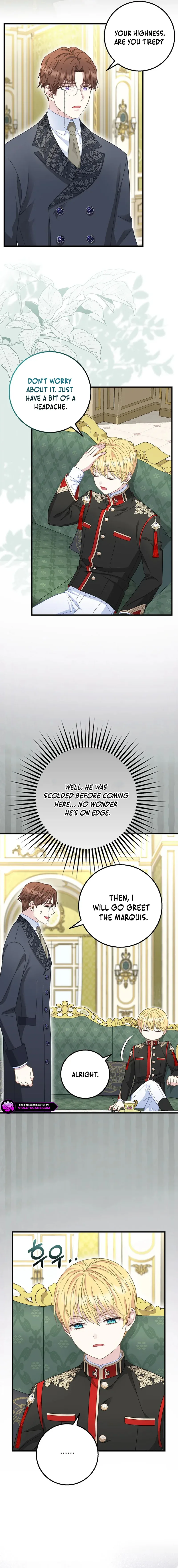 Baby Snow Leopard of the Black Leopard Family Chapter 32 page 6