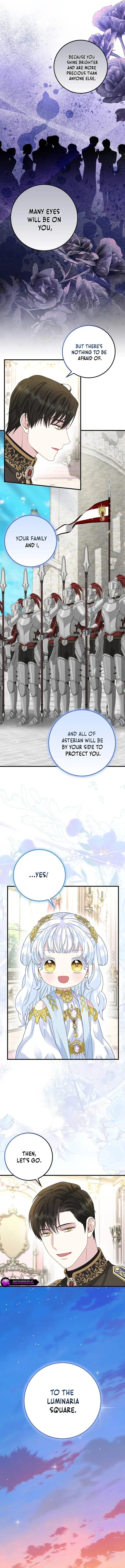 Baby Snow Leopard of the Black Leopard Family Chapter 32 page 14