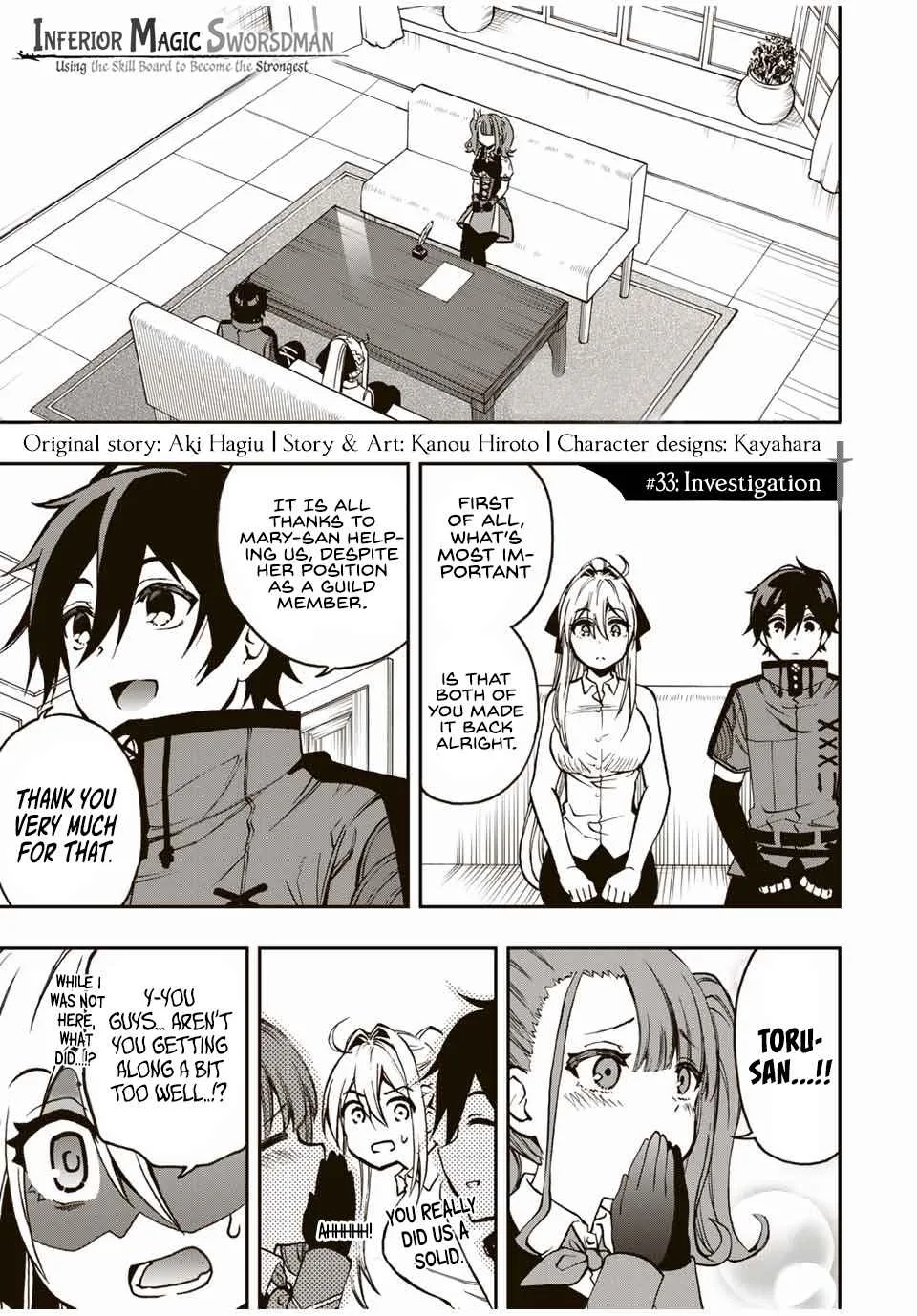 The Reincarnated Inferior Magic Swordsman Chapter 33 page 2