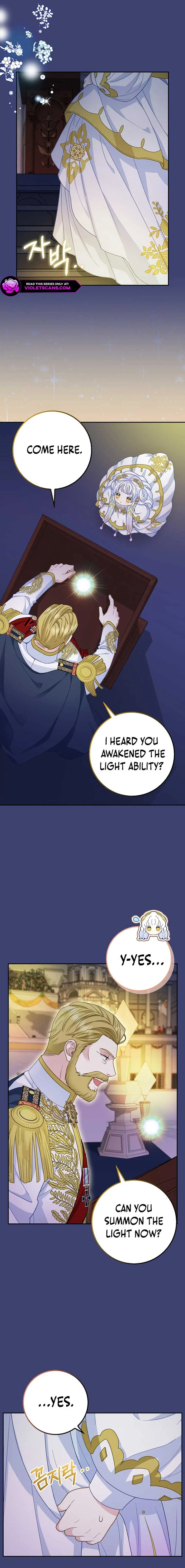 Baby Snow Leopard of the Black Leopard Family Chapter 33 page 10
