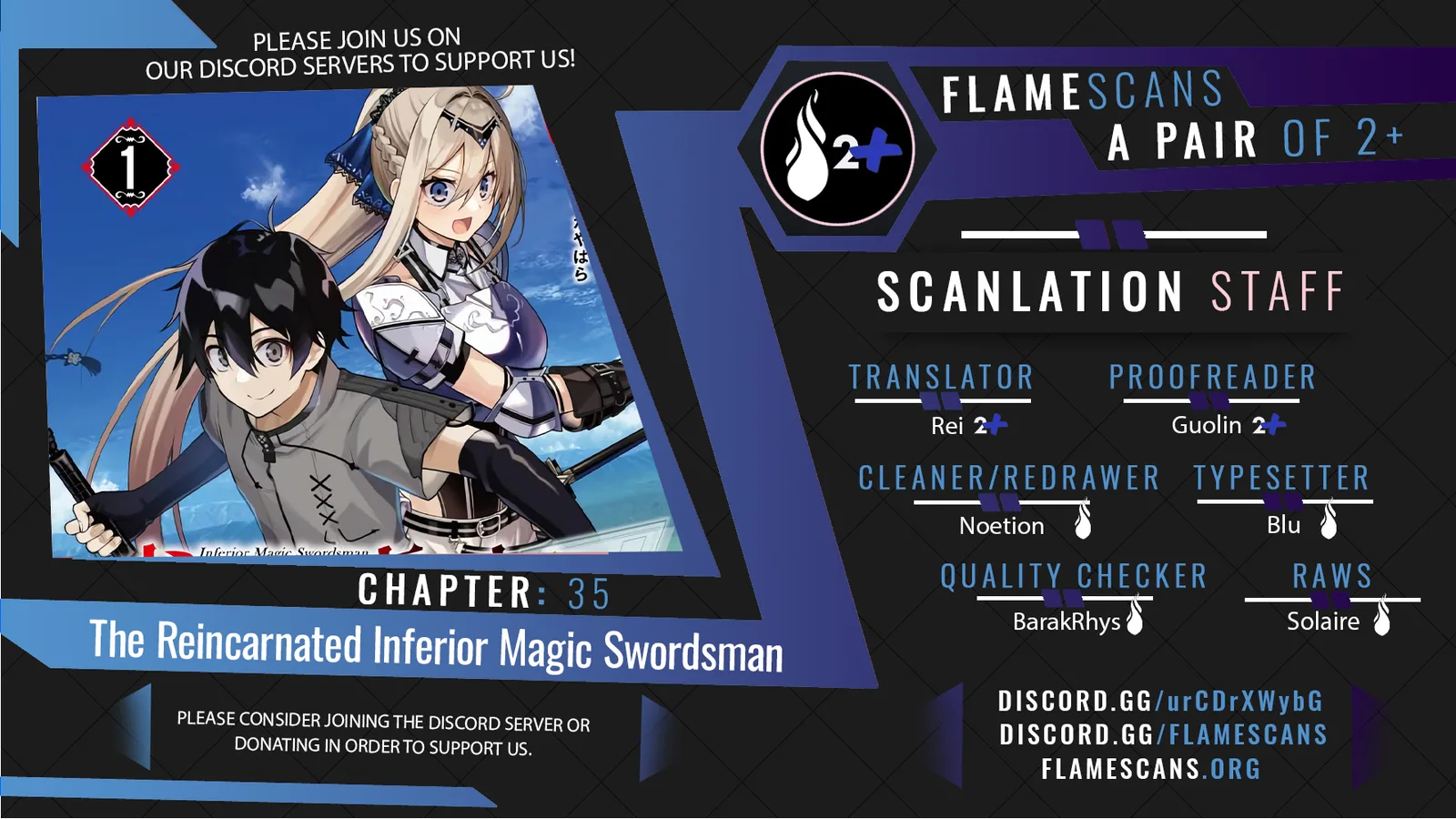 The Reincarnated Inferior Magic Swordsman Chapter 35 page 1