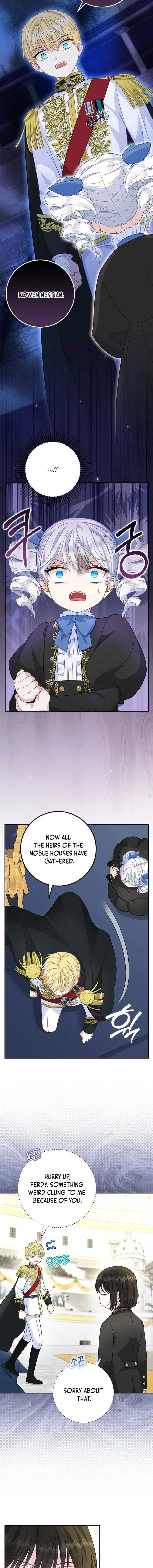 Baby Snow Leopard of the Black Leopard Family Chapter 35 page 14
