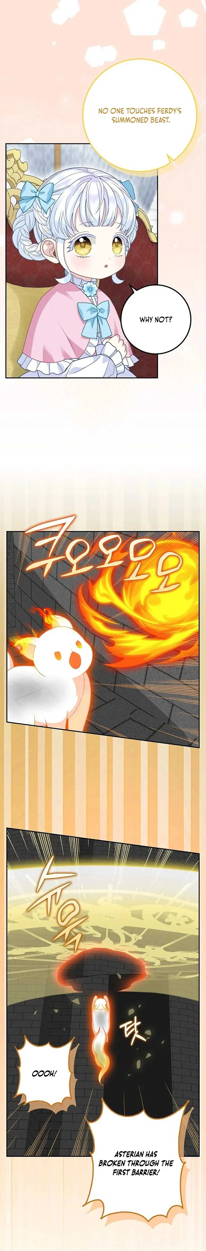 Baby Snow Leopard of the Black Leopard Family Chapter 36 page 4