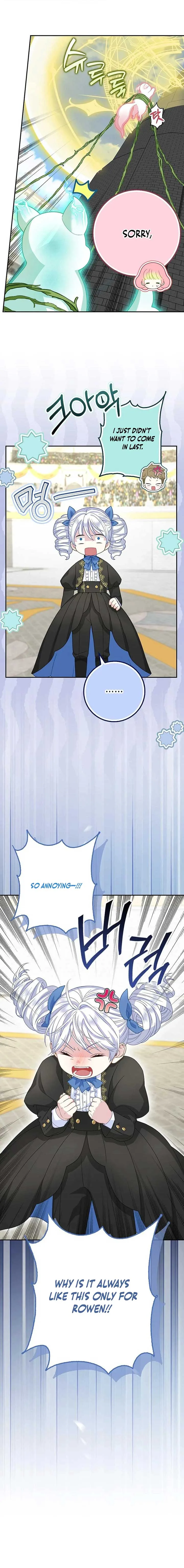 Baby Snow Leopard of the Black Leopard Family Chapter 36 page 12