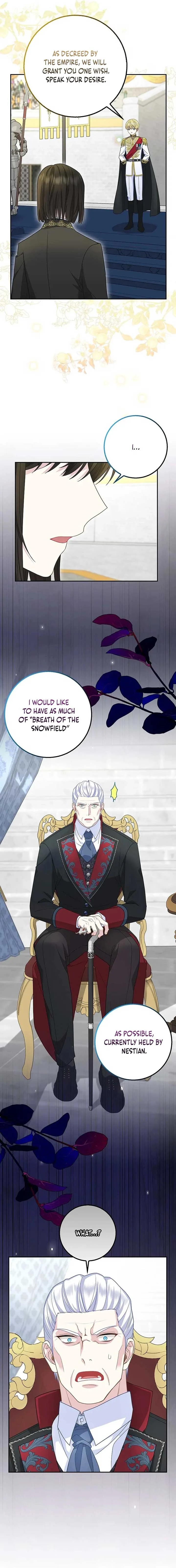 Baby Snow Leopard of the Black Leopard Family Chapter 36 page 15